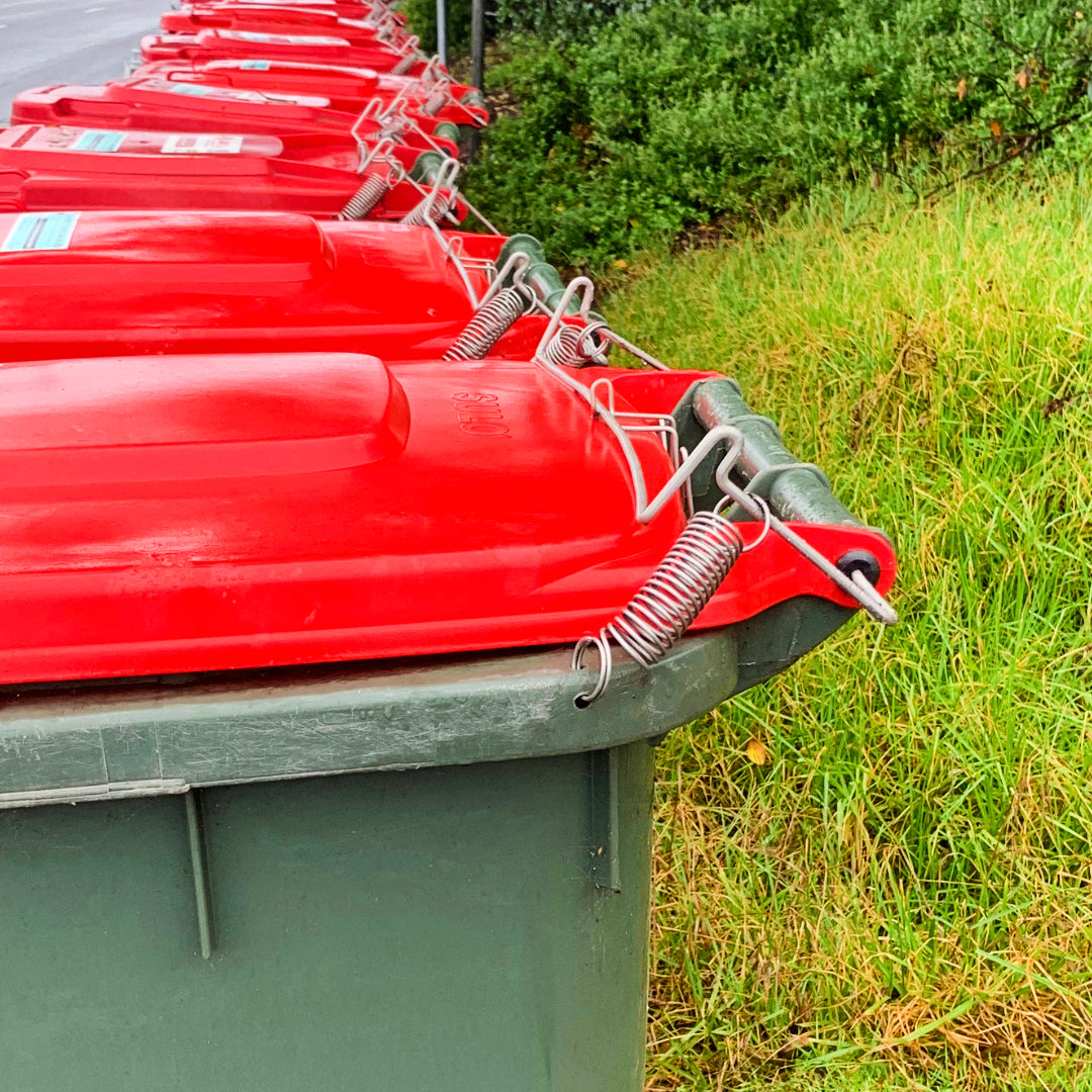 Bin M8 Stainless Steel - Keep Wheelie Bin Lids Closed. Australian Made ...