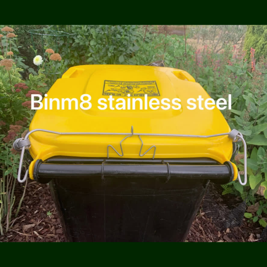 BinM8 Stainless Steel by Enviro Bin Catch. Australian Made & Owned. Free shipping Australia wide