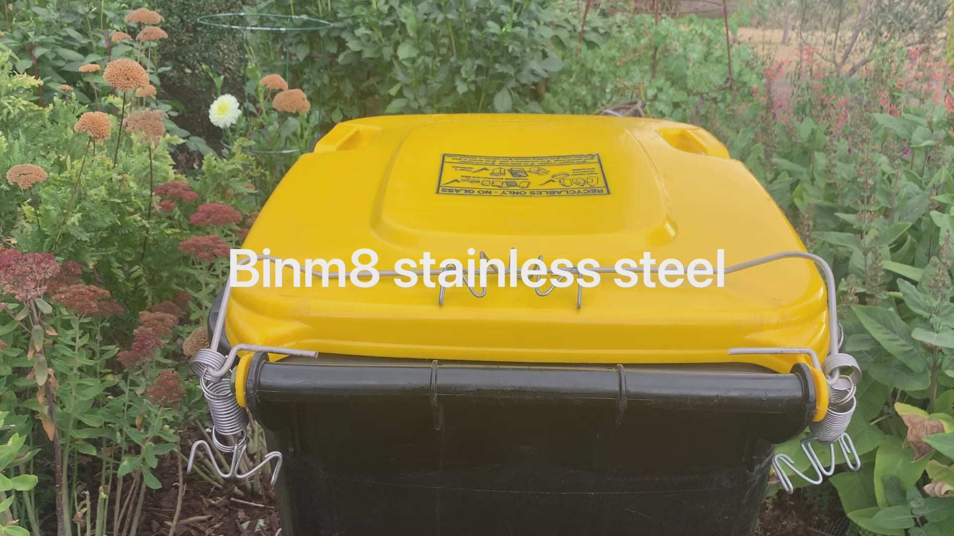 Load video: BinM8 Stainless Steel Installation by Enviro Bin Catch. Australian Made &amp; Owned. Free shipping Australia wide